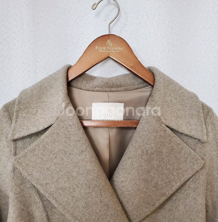 (새세품)지수다움 캐시미어블렌딩 울코트 free--8