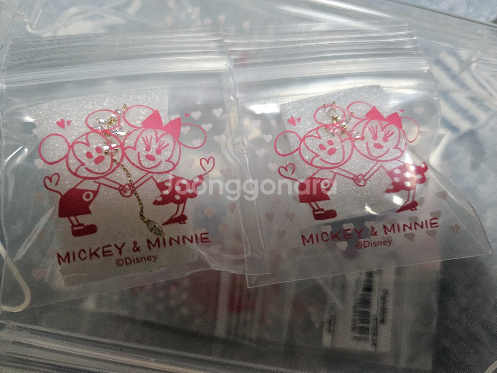 미니골드 14K 골드 메리아 체인 언발 귀걸이--9