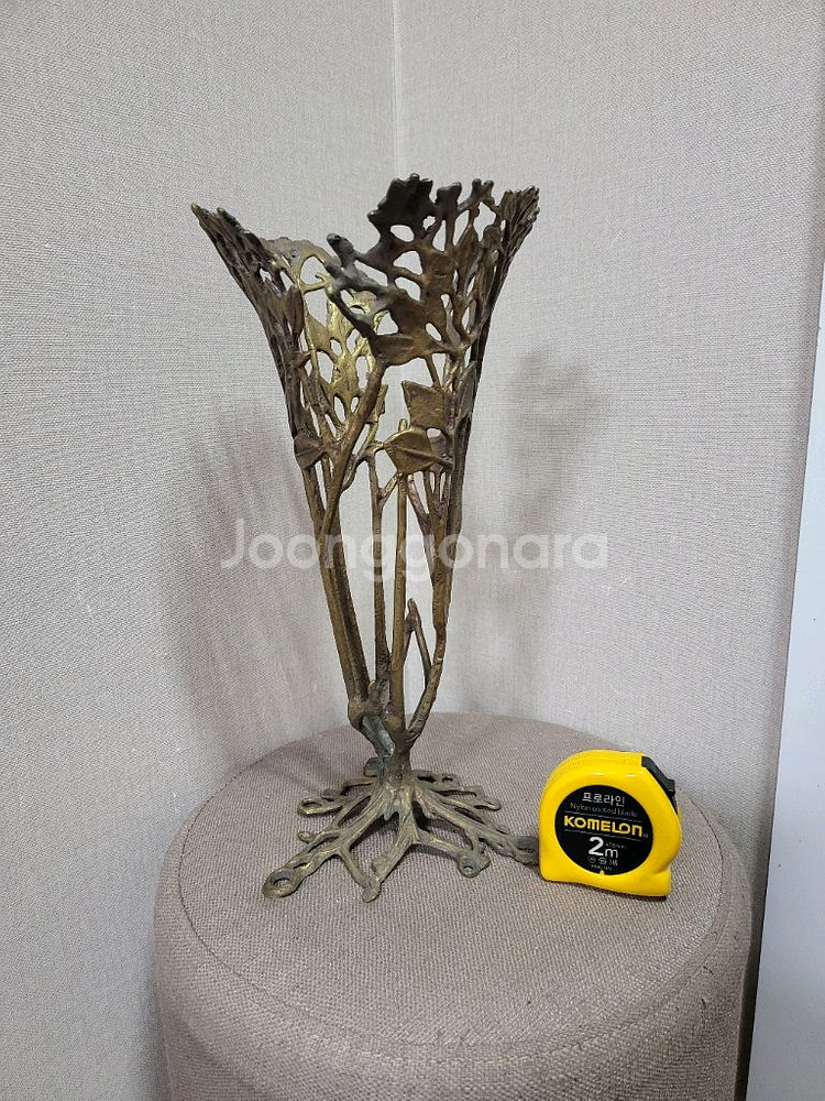 황동조형물(높이 32cm)팝니다--0