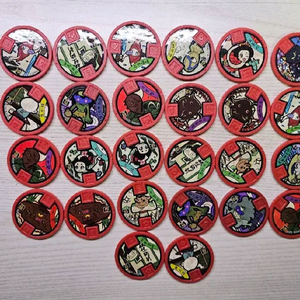 요괴워치 제트고전 요괴메달 26개