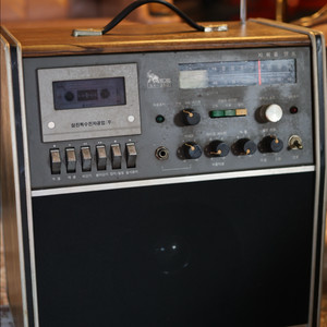 86년 삼진특수전자공업 SA-350 빈티지 올인원 앰프 레트로 감성 커피숍 인테리어 골동품 수집품