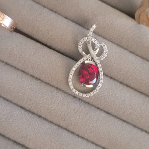 14k루비 목걸이 팬던트 가격제안해주세요