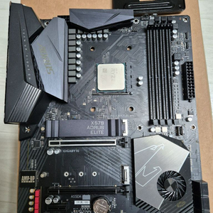 라이젠 9 5950X + X570 어로스 엘리트 팝니다