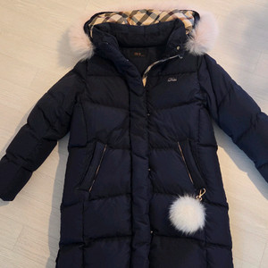 닥스키즈여아 네이비 롱패딩(150)