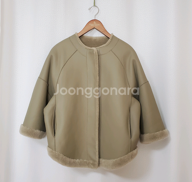 라우렐 리버시블 양모무스탕 55-66--1