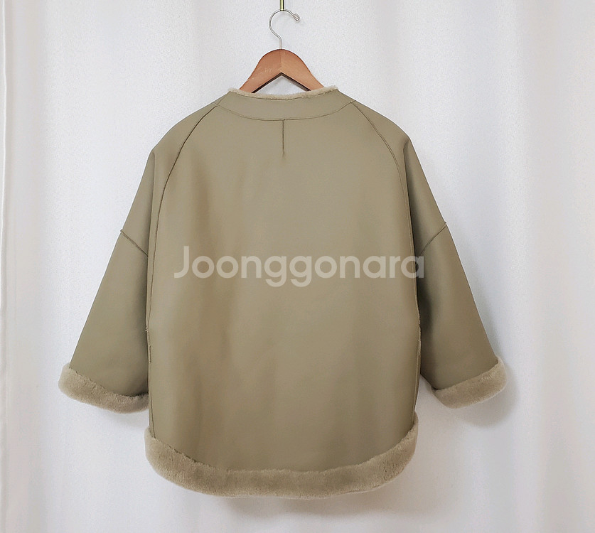 라우렐 리버시블 양모무스탕 55-66--3