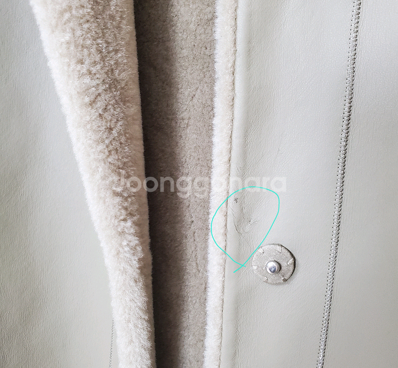 라우렐 리버시블 양모무스탕 55-66--9