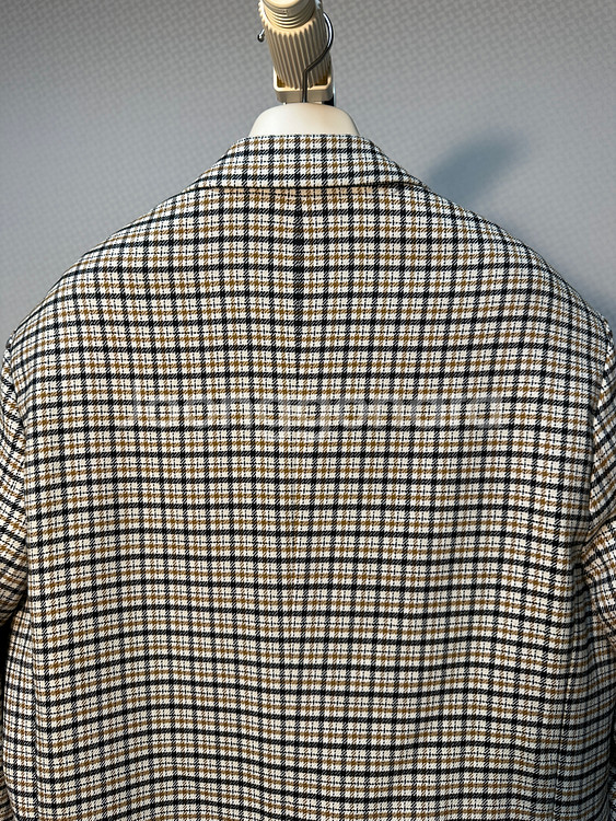 시스템옴므 21ss 체크 블레이저 자켓--4