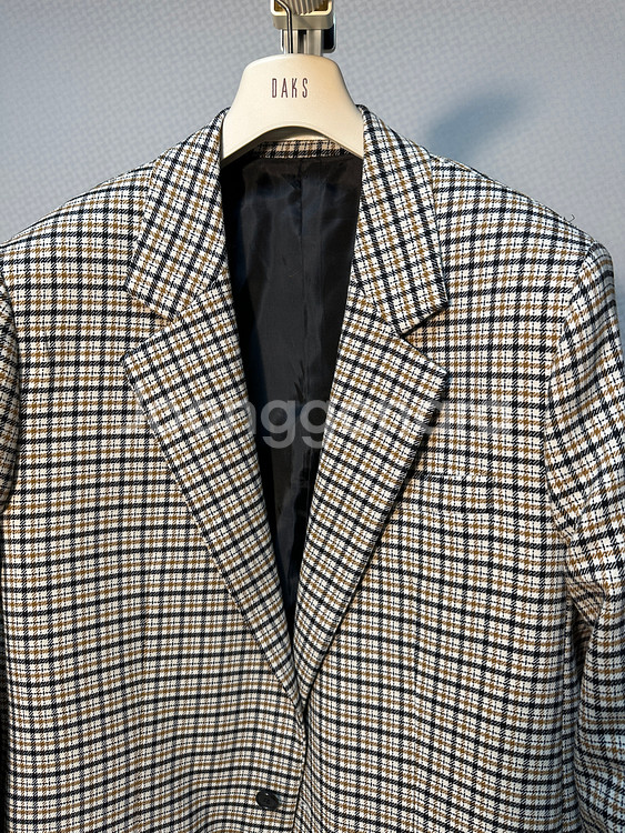 시스템옴므 21ss 체크 블레이저 자켓--3