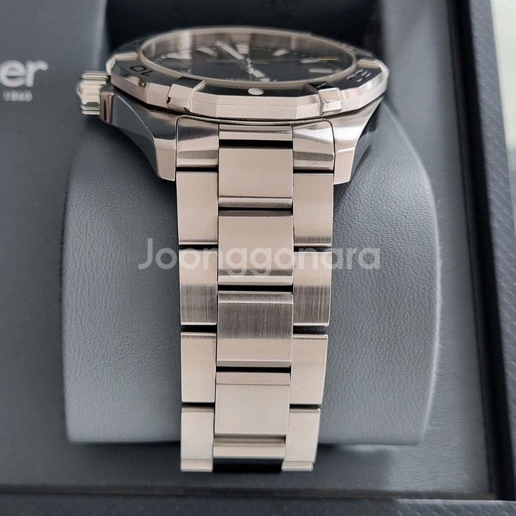 태그호이어 아쿠아레이서 300 쿼츠 검판 41mm--3