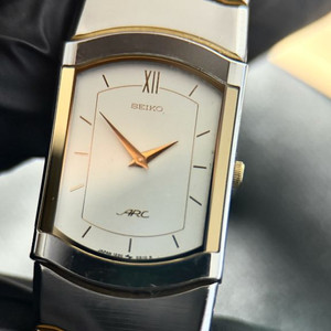 80s 세이코 빈티지 아크 폴리싱 드레스 시계