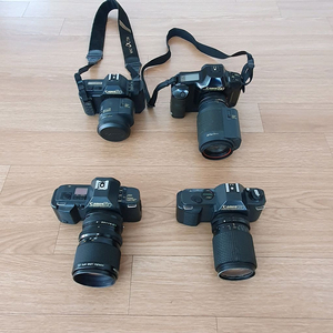 캐논 필름카메라 4대 일괄 판매합니다