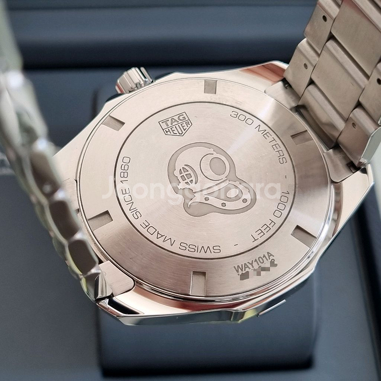 태그호이어 아쿠아레이서 쿼츠 검판 43mm(2020년식)--7