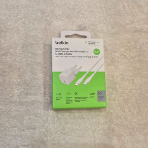 [미개봉/새상품] 벨킨25w 정품 충전기