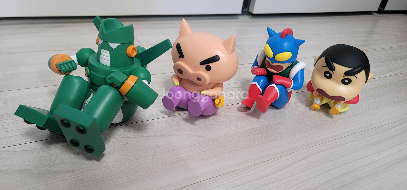 짱구 피규어 엉덩이 걷기 반프레스토 피규어--0