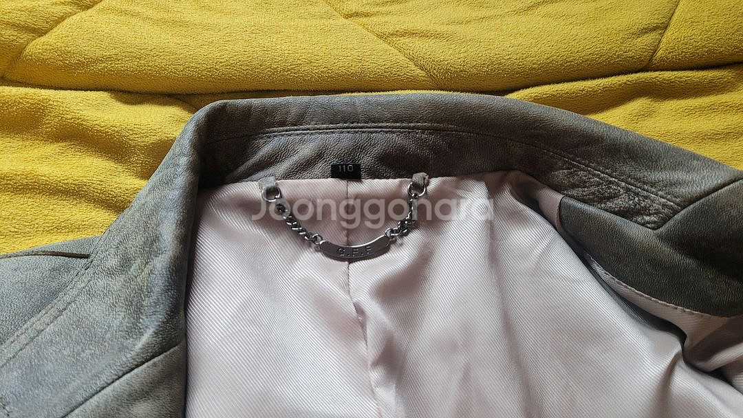 남성 양가죽 자켓--2