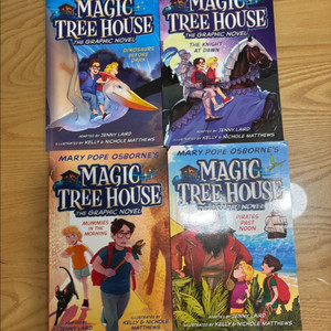 매직트리하우스 그래픽노블 1-4권