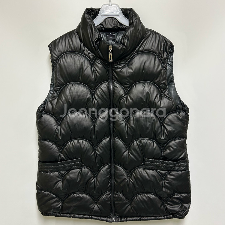 [여자 105]김영주 블랙 퀄팅 패딩조끼--0