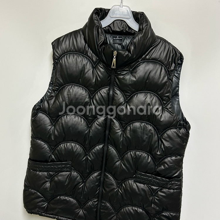 [여자 105]김영주 블랙 퀄팅 패딩조끼--1