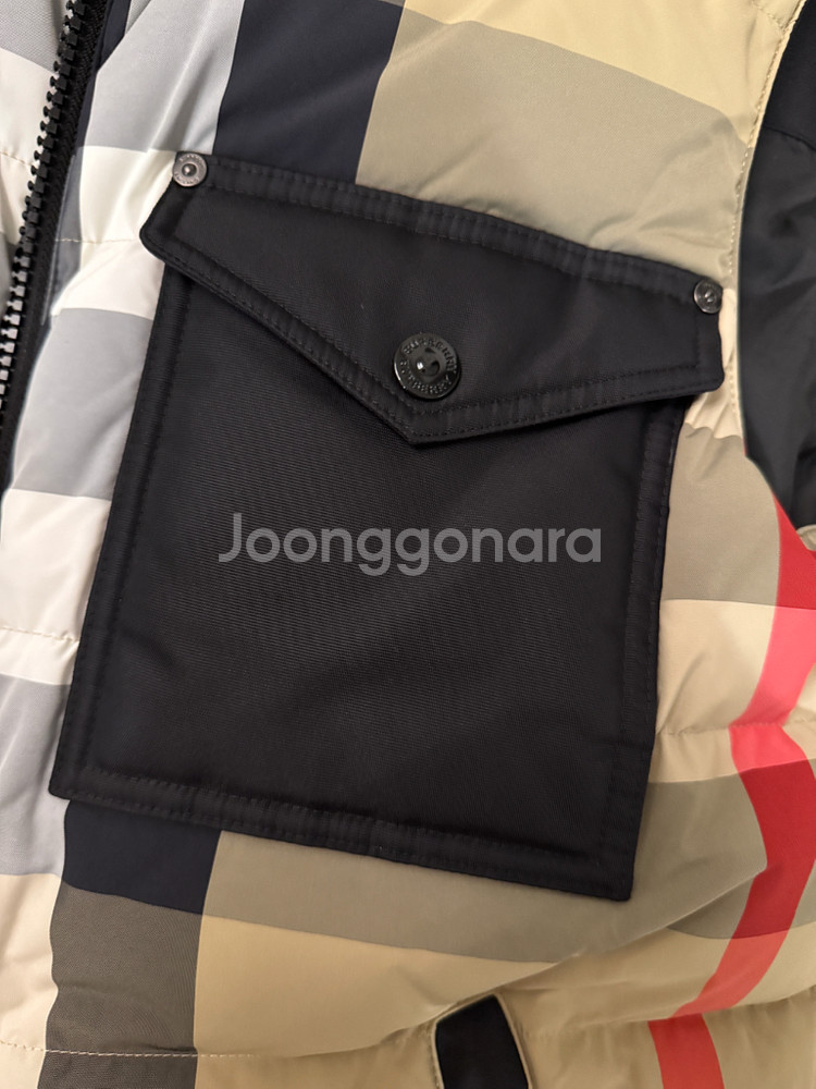 버버리 롬포드 리버시블 남성 패딩조끼 8032997 M--3