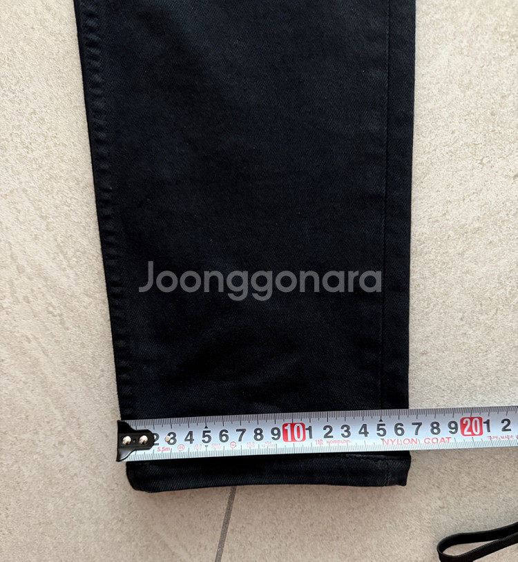 APC 아페쎄 쁘띠스탠다드 워싱블랙진 30--5