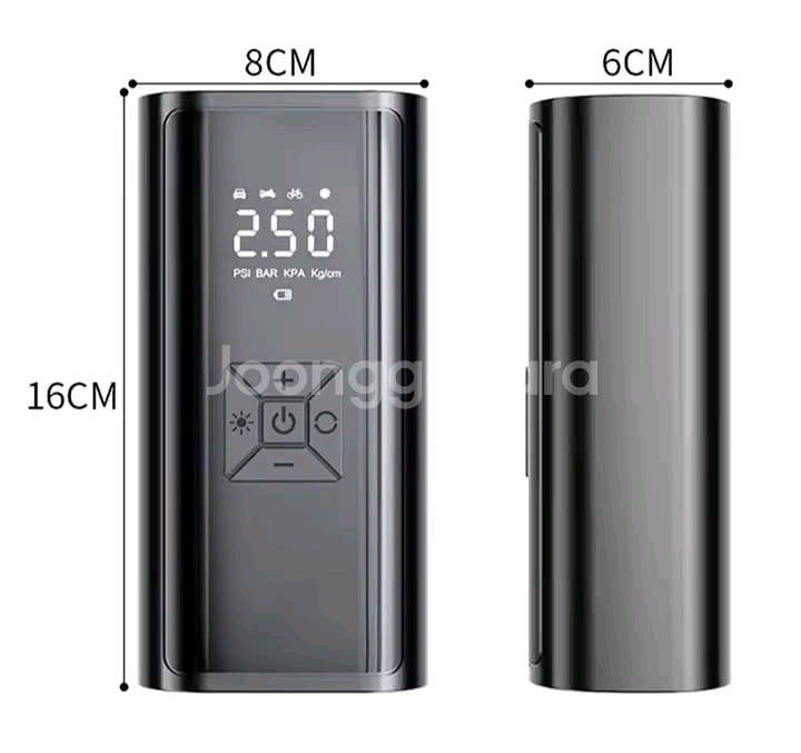 휴대용 자동차 공기주입기 새상품--1