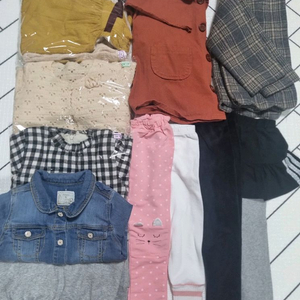 여아옷 110 가을+겨울옷 (일괄/깨끗)