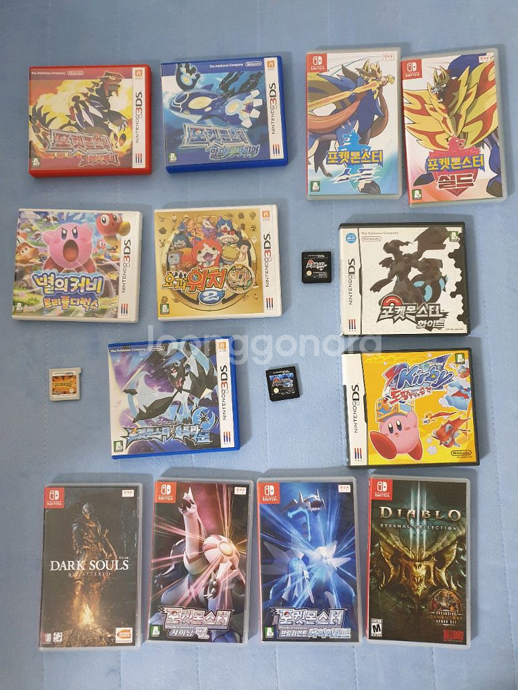 닌텐도 ds 3ds 스위치 게임팩 포켓몬 등등--0
