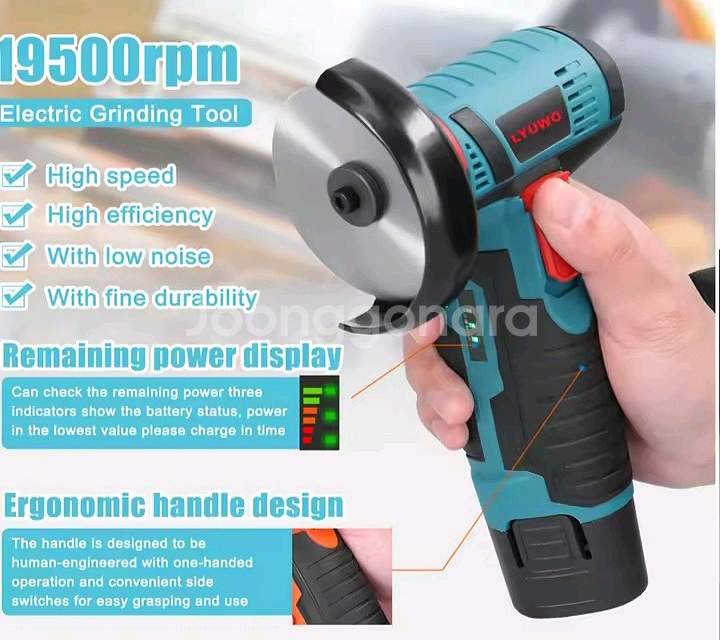 충전식 앵글 그라인더 새상품--2