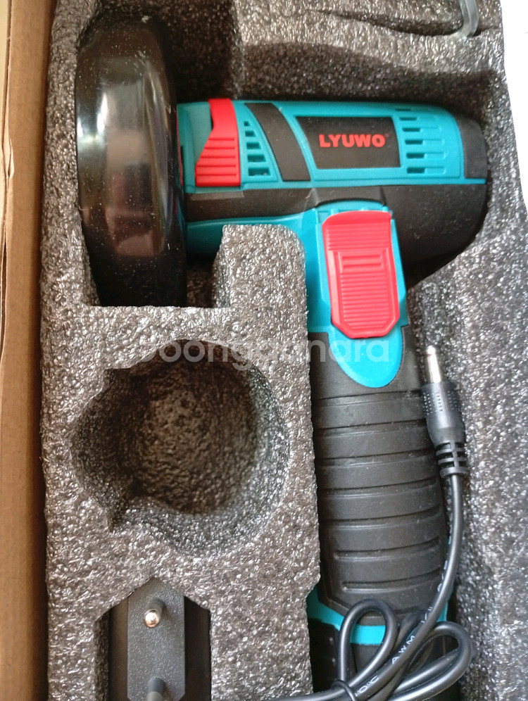 충전식 앵글 그라인더 새상품--4