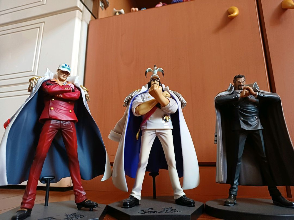 원피스 피규어 해군간부 5종--1