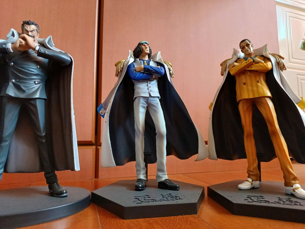 원피스 피규어 해군간부 5종--2