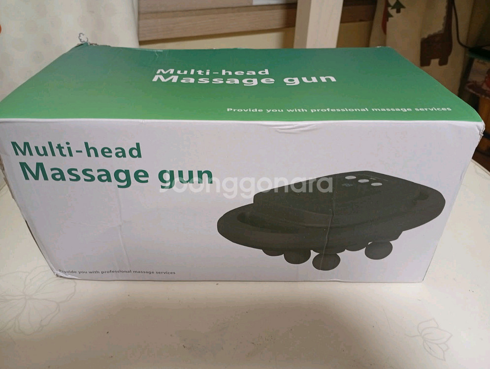 6구 전동 마사지건 새상품--2