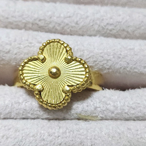 18k 골드 십자가 반지