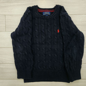 폴로 랄프로렌 키즈 케이블 니트 스웨터
