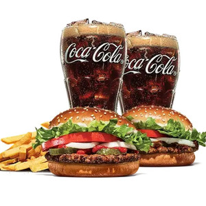 버거킹 와퍼주니어+불고기와퍼주니어+콜라(R)2개+프렌치