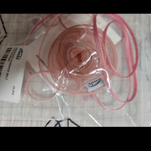 이미스 오간자 코사지 벨트 핑크 새상품