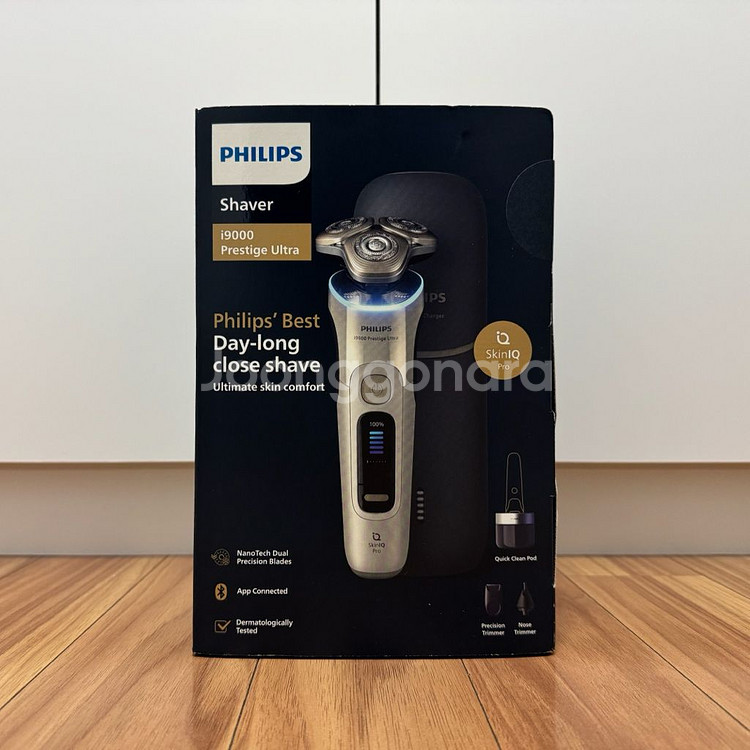 필립스 i9000 시리즈 프레스티지 울트라 전기면도기--0