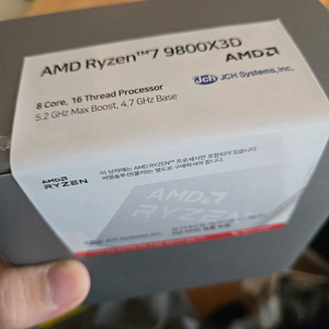 AMD 라이젠7 9800X3D CPU 미개봉 정품