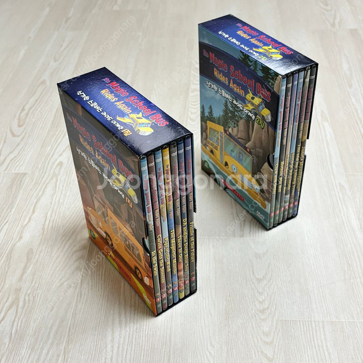 영어 DVD - 매직 스쿨 버스 1 , 2 집--0