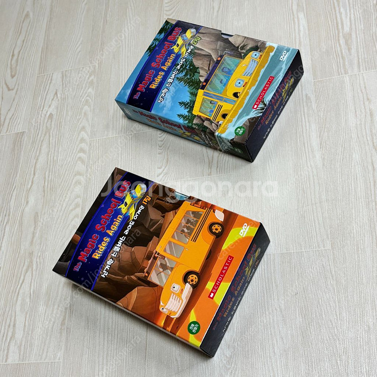 영어 DVD - 매직 스쿨 버스 1 , 2 집--1
