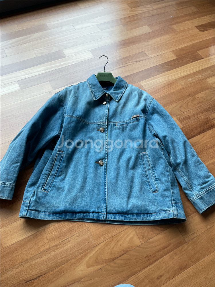 시스템 데님 누빔자켓--0