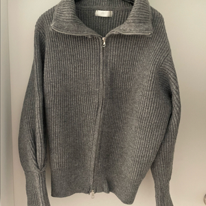 (미착용새상품)니트 집업 자켓 가디건