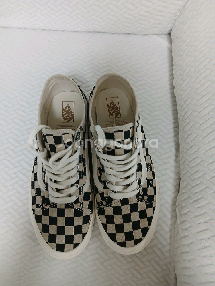 새상품 반스 올드스쿨 체커보드 운동화260 49000원 반값찬스 1회시착--1