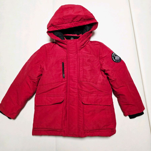 테이트 키즈 아동 오리털 덕다운 패딩 140 (130가능) 레드