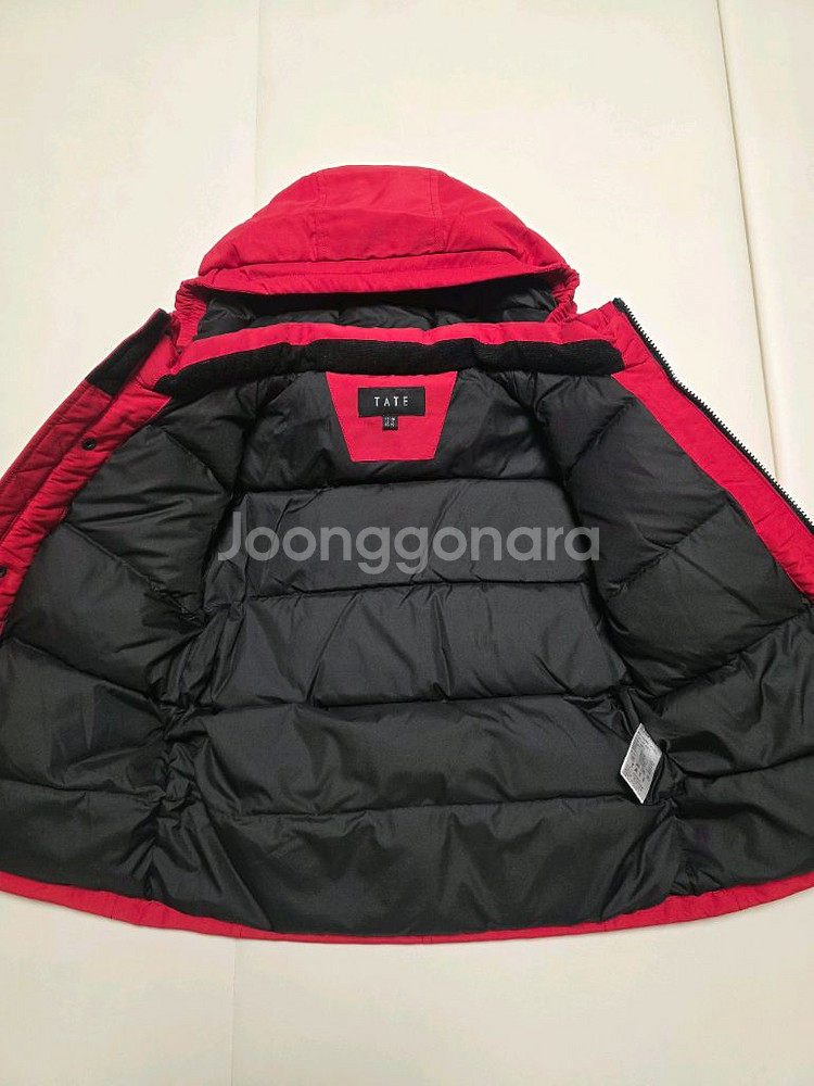 테이트 키즈 아동 오리털 덕다운 패딩 140 (130가능) 레드--1