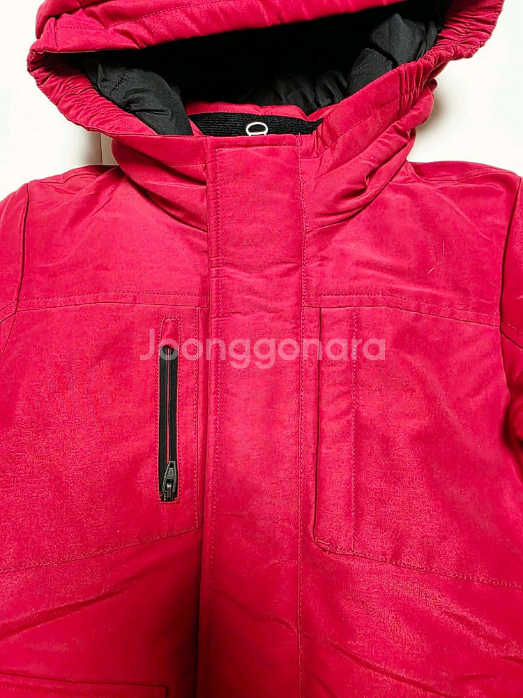 테이트 키즈 아동 오리털 덕다운 패딩 140 (130가능) 레드--4