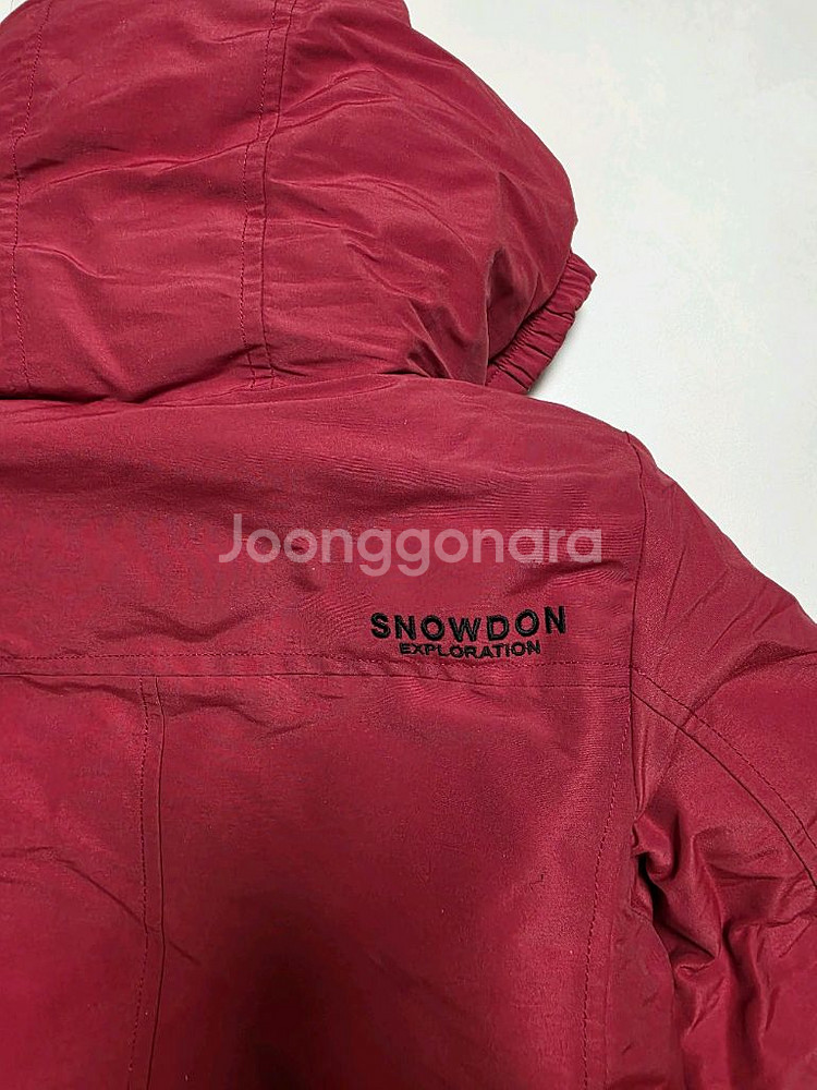 테이트 키즈 아동 오리털 덕다운 패딩 140 (130가능) 레드--6