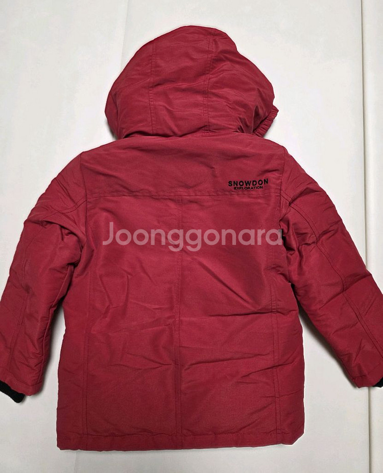 테이트 키즈 아동 오리털 덕다운 패딩 140 (130가능) 레드--7