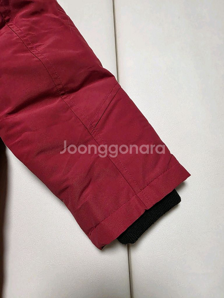 테이트 키즈 아동 오리털 덕다운 패딩 140 (130가능) 레드--8